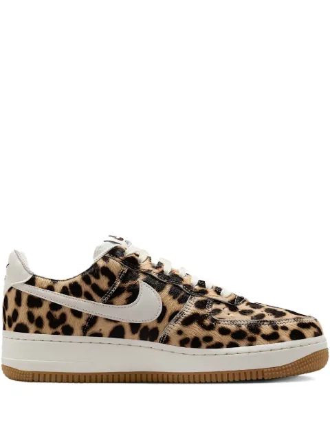 Nike Air Force 1 leopard-print low-top sneakers