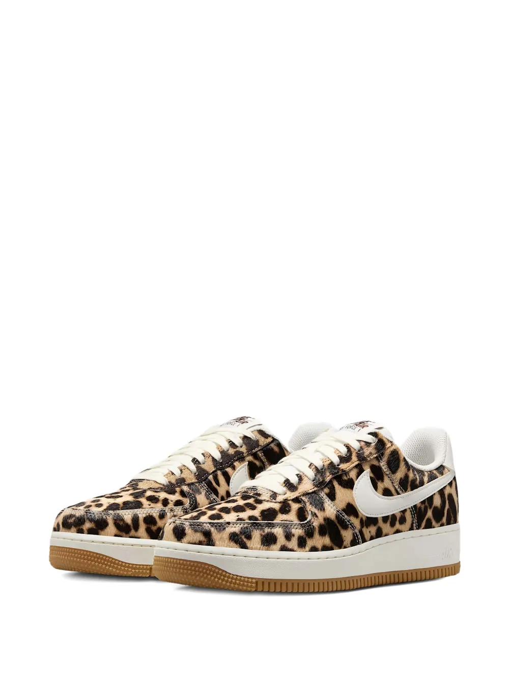 Nike Air Force 1 Leopard-print Low-top Sneakers