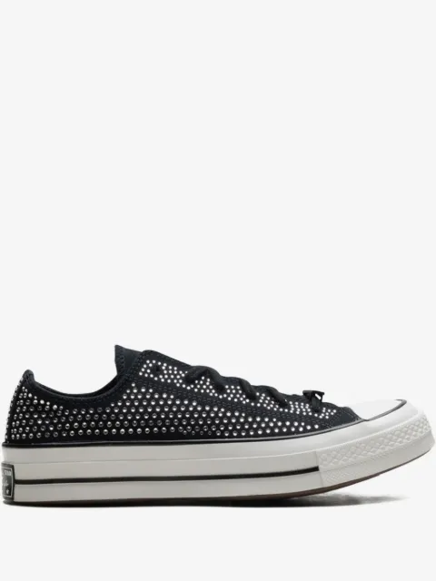 Converse x Swarovski Chuck 70 "Black/Vintage White/Egret" sneakers