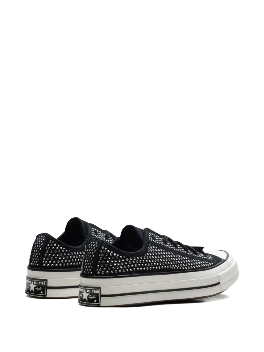 Converse x Swarovski Chuck 70 "Black Vintage White Egret" sneakers