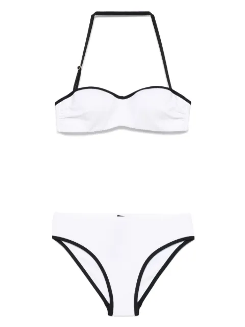 Giorgio Armani logo-print bikini