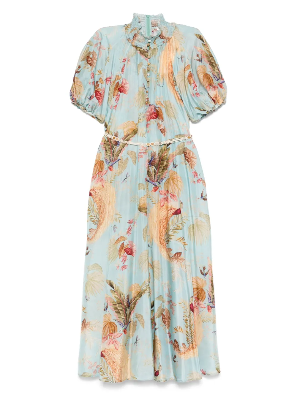 ZIMMERMANN Ascension maxi-jurk Blauw