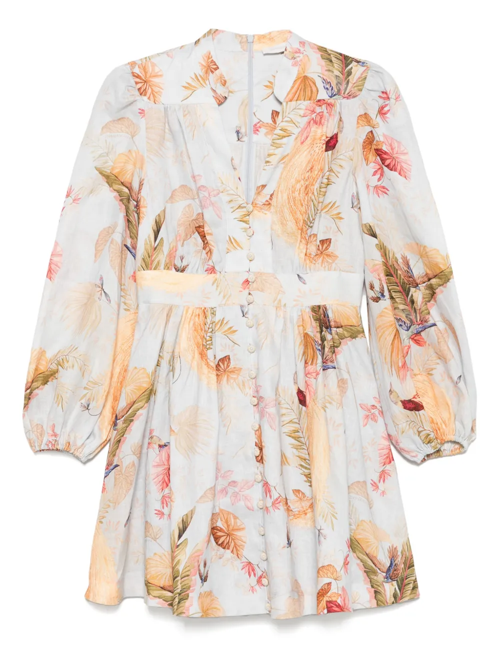 Shop Zimmermann Ascension Mini Dress