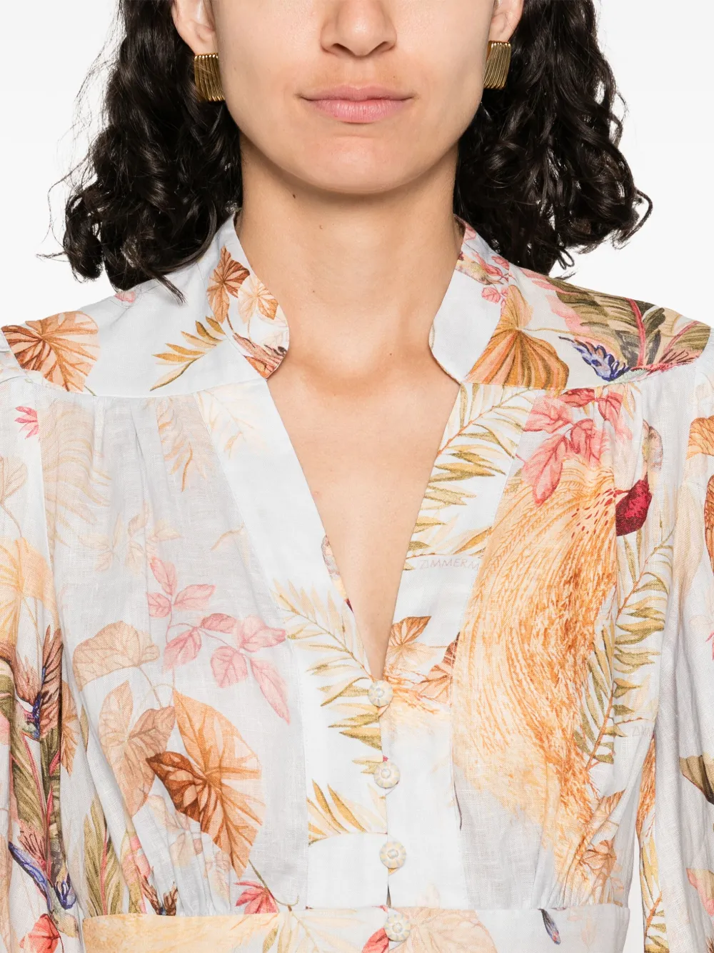 Shop Zimmermann Ascension Mini Dress