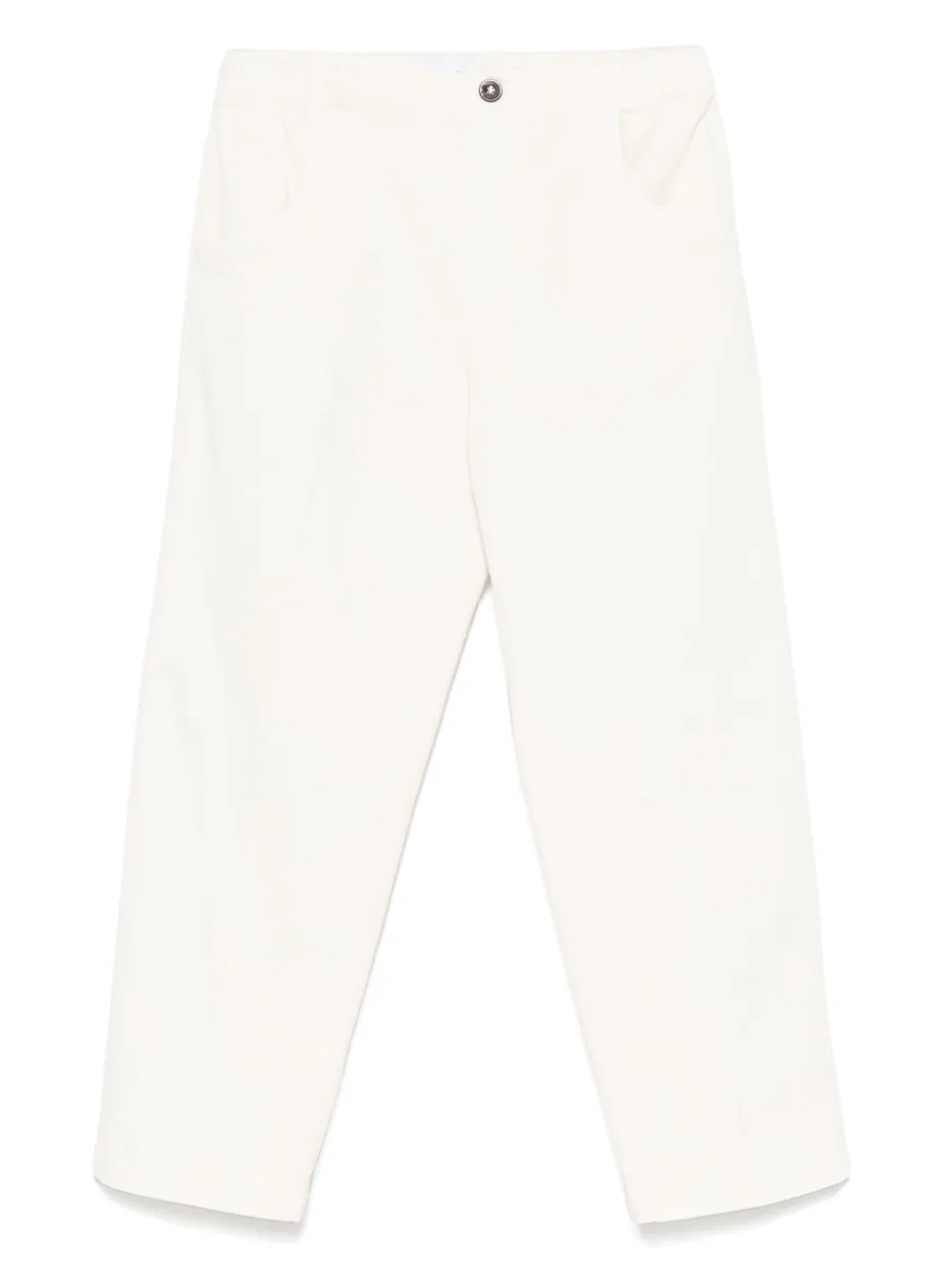 michael coal logo-tag trousers | White | Image 1