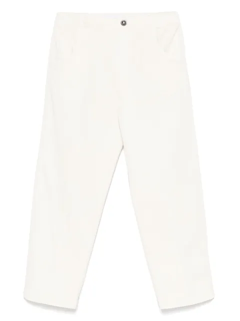 michael coal logo-tag trousers