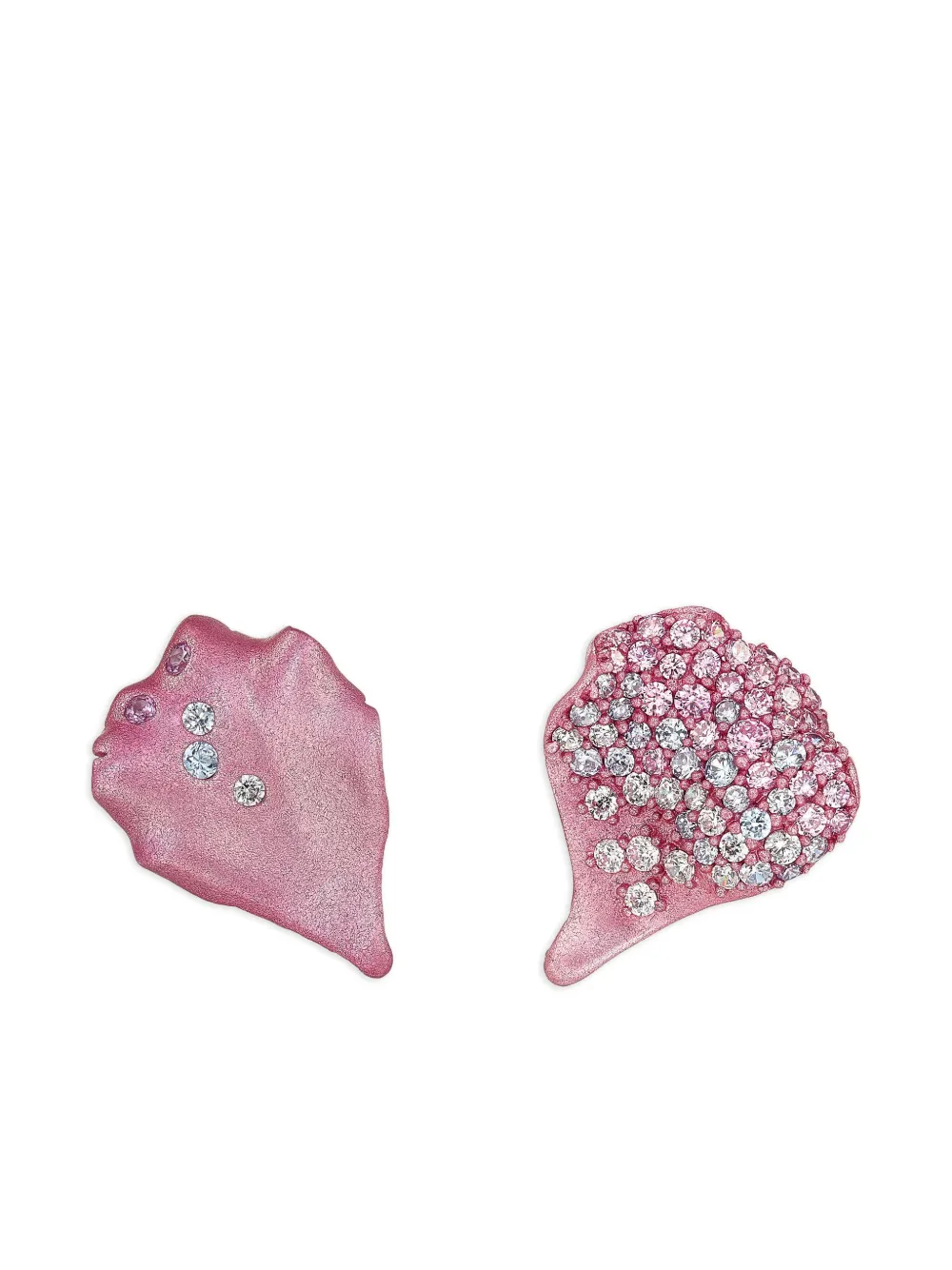 14kt yellow gold Blush Petal earrings