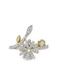 Anabela Chan 18K white gold mini Daisy diamond ring