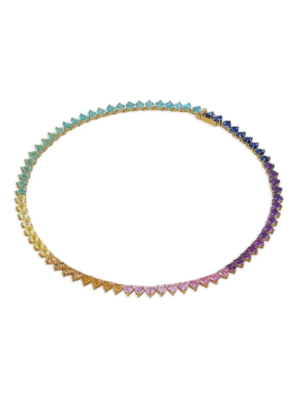 Pasque Eternity Heart necklace