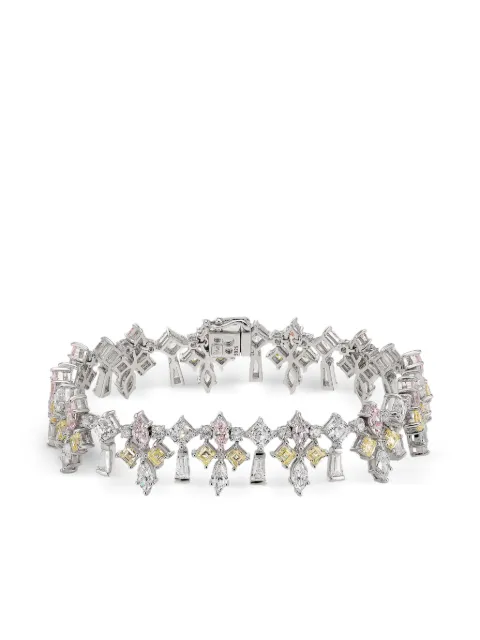 Anabela Chan Diamond Fleur-De-Lys Bracelet