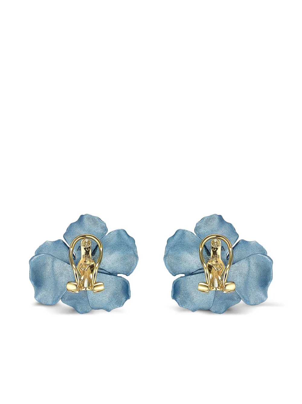 Anabela Chan 18k Yellow Gold Diamond Rose Gold Earrings In Multi