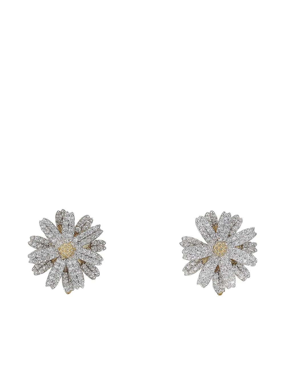 Anabela Chan yellow gold Daisy Drop citrine earrings - オレンジ Anabela Chan yellow gold Daisy Drop citrine earrings - オレンジ