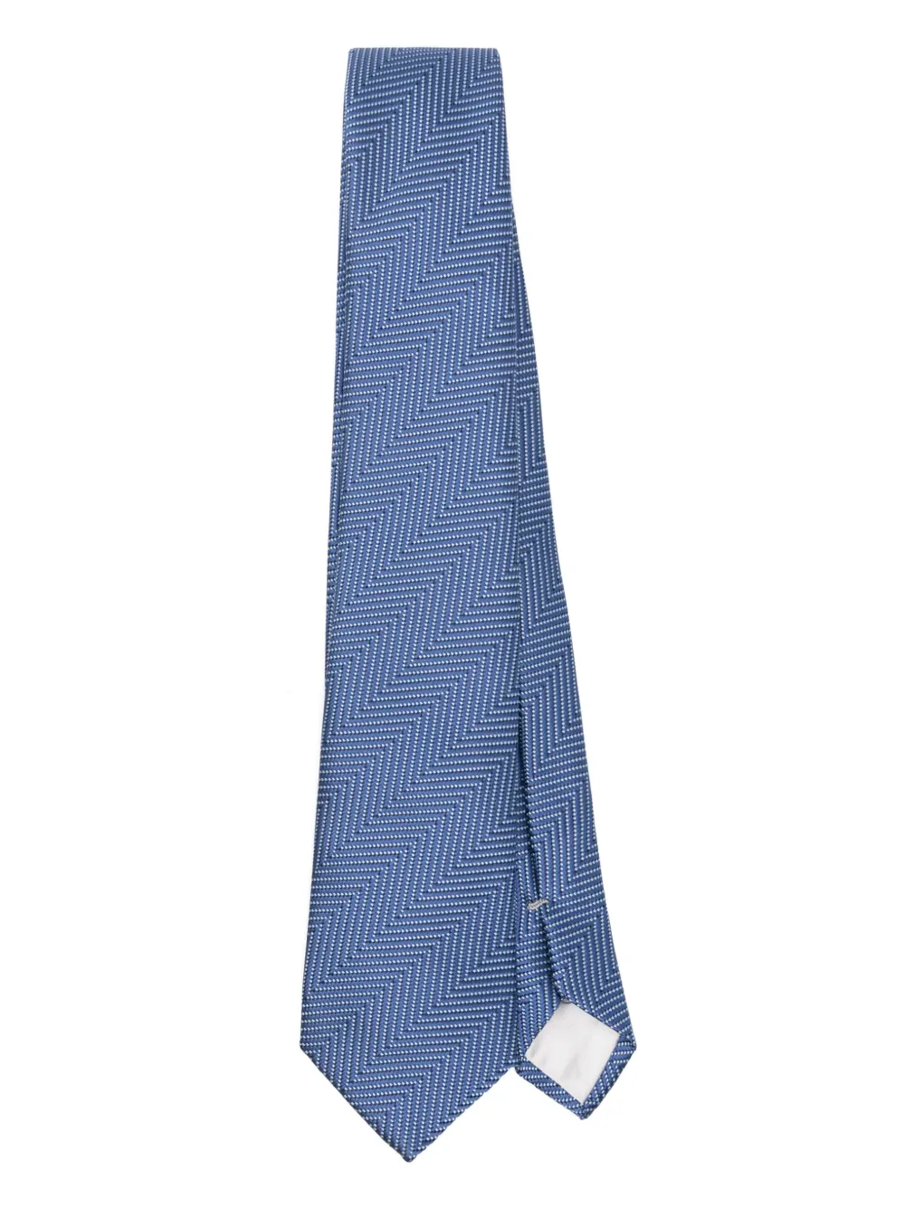 Giorgio Armani cravate imprimée | bleu | Image 1