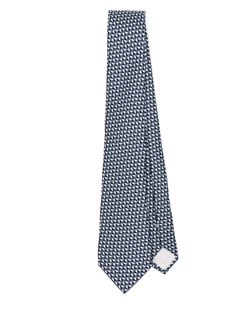 Giorgio Armani cravate imprimée | bleu | Image 1