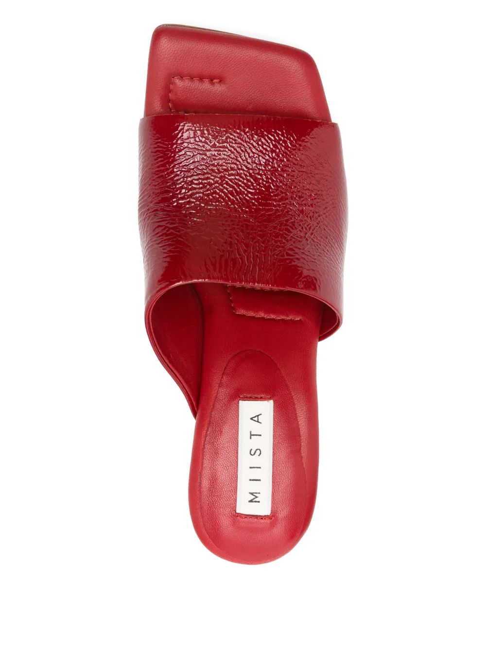 Miista 80mm Miri sandals Red