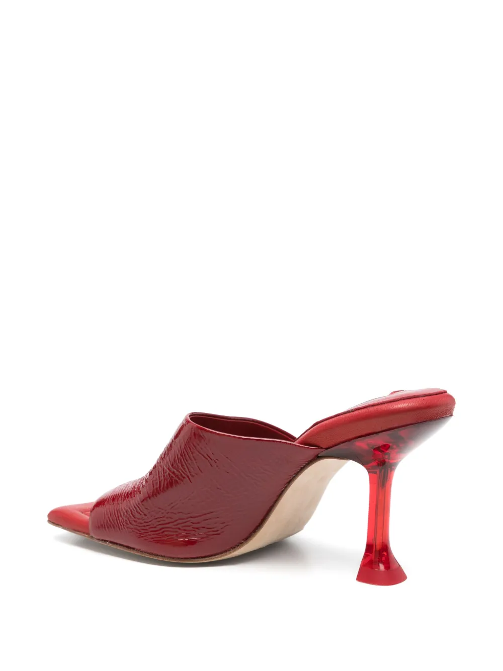 Miista 80mm Miri sandals Red