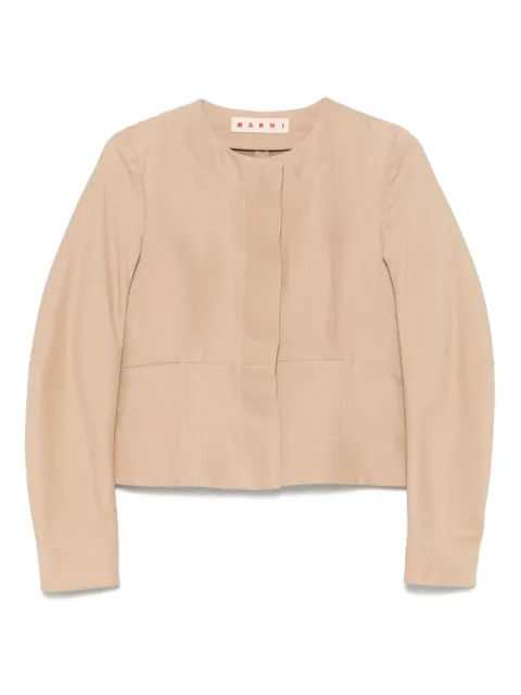 Marni Pre-Owned 2010s cotton-silk jacket