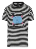 Black Score LV Sticker T-shirt