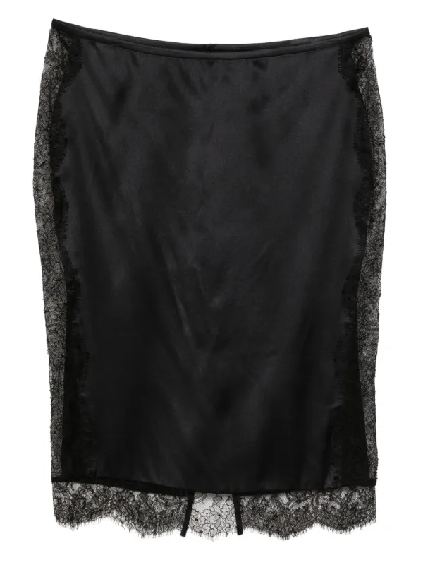 TON FORDスカート TOM FORD Belted draped silk-satin maxi skirt | NET-A-PORTER