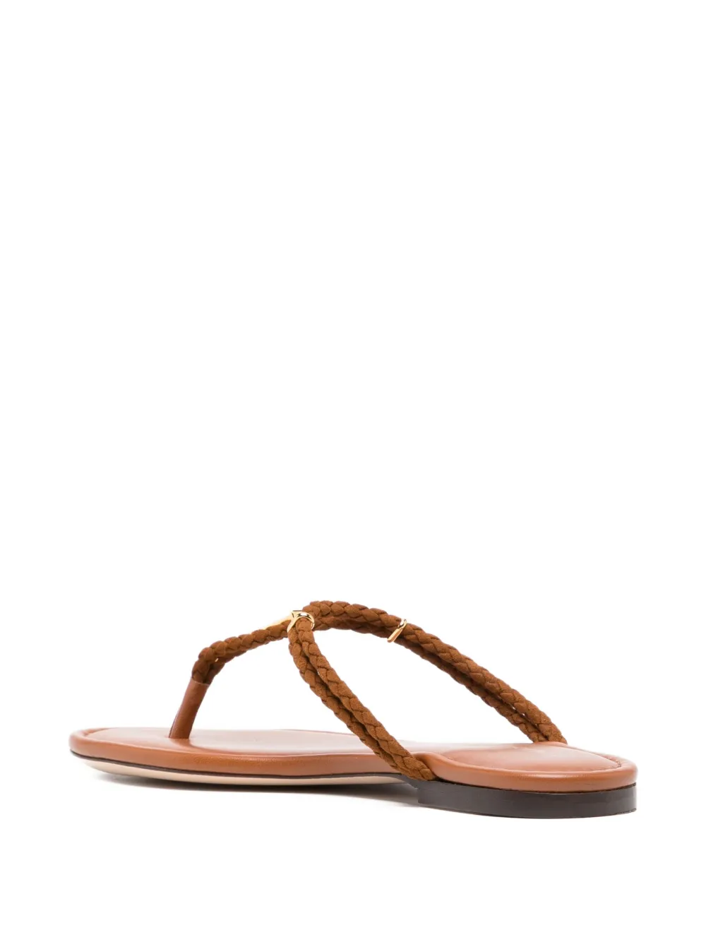 TOM FORD lily thong sandals Brown