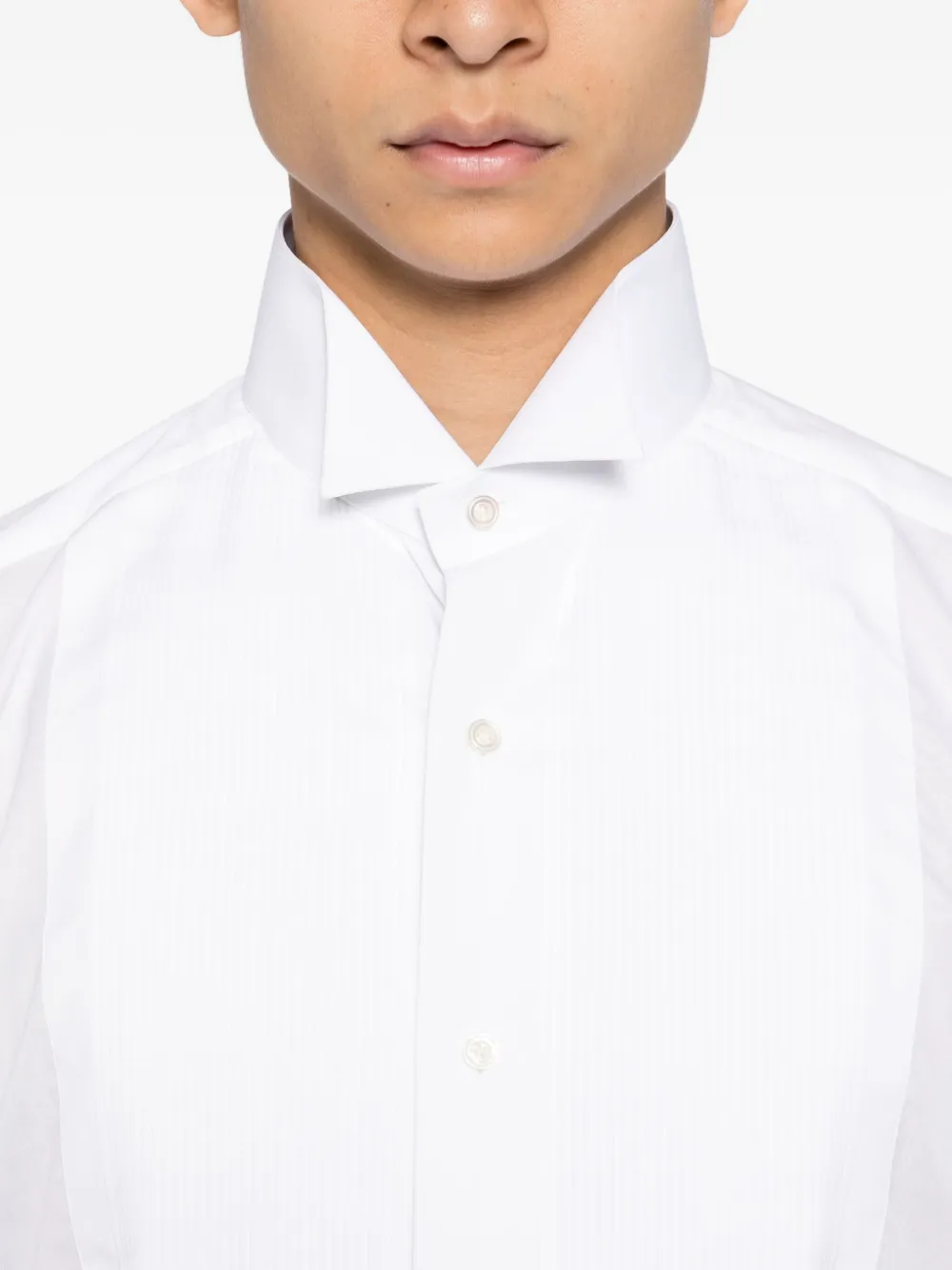 TOM FORD Cocktail voille overhemd Wit