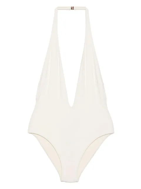 TOM FORD plunging haler one-piece swimsuit