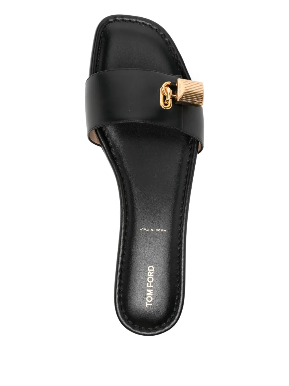 TOM FORD padlock slide Black