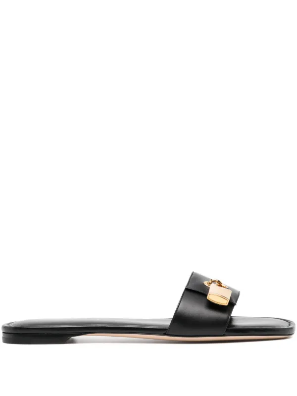 TOM FORD Padlock Slide | Black | FARFETCH display picture 3