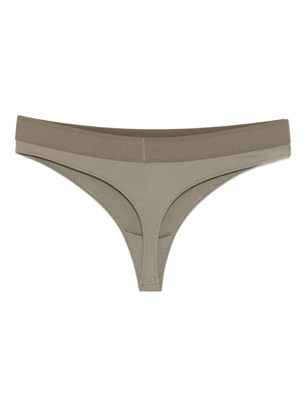 TOM FORD String met geborduurd logo - Groen