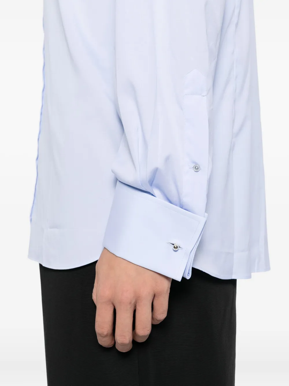 TOM FORD Overhemd met gingham ruit Blauw