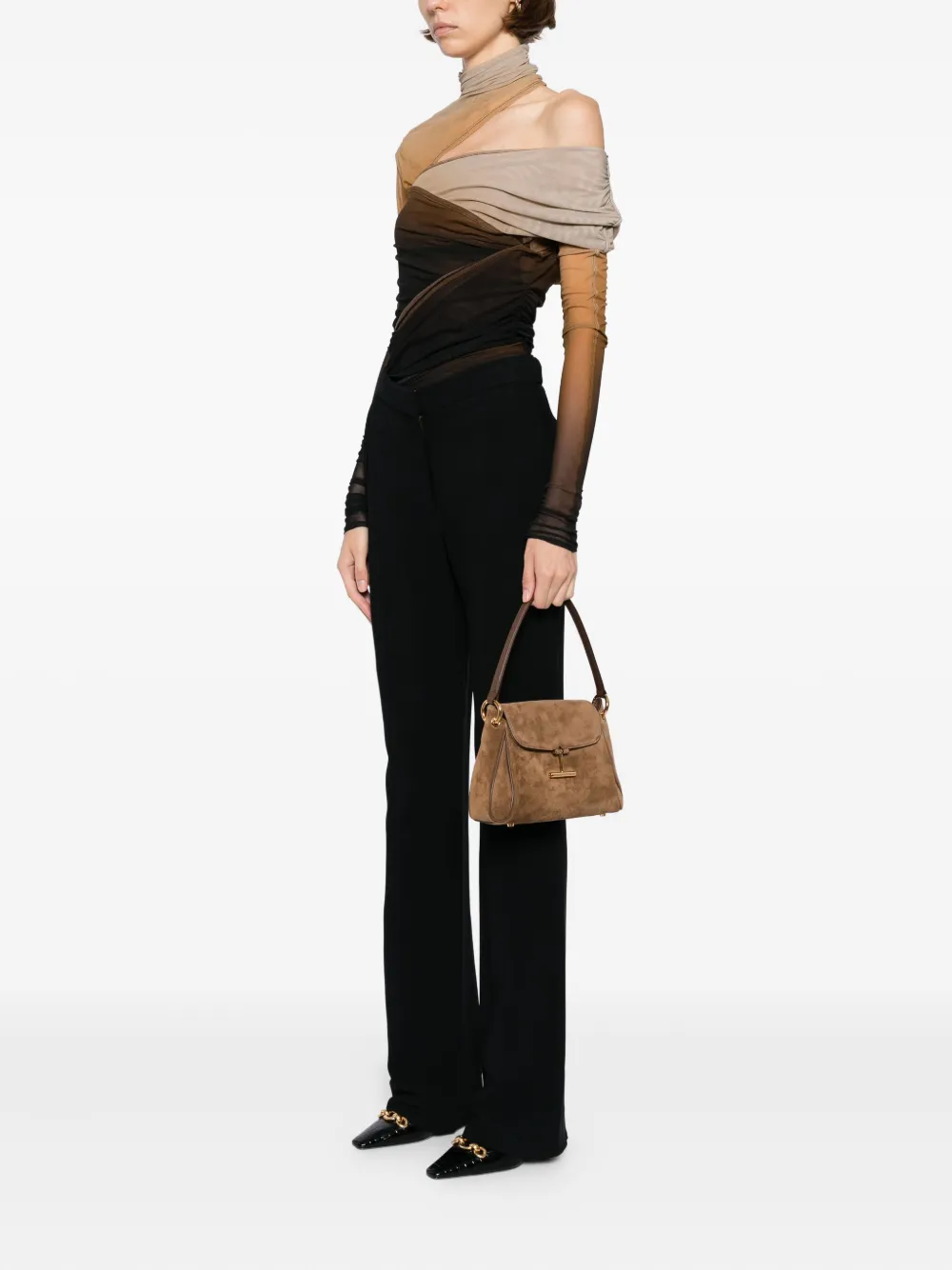 TOM FORD Tara crossbody bag Bruin
