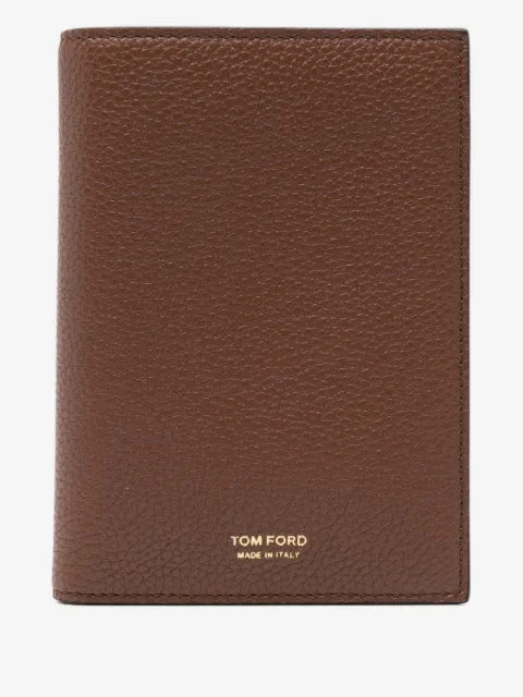 TOM FORD calf leather passport holder