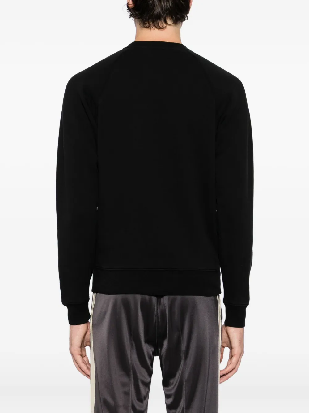 TOM FORD Sweater met logopatch Zwart