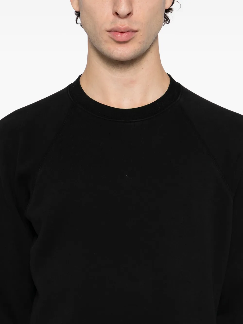 TOM FORD Sweater met logopatch Zwart