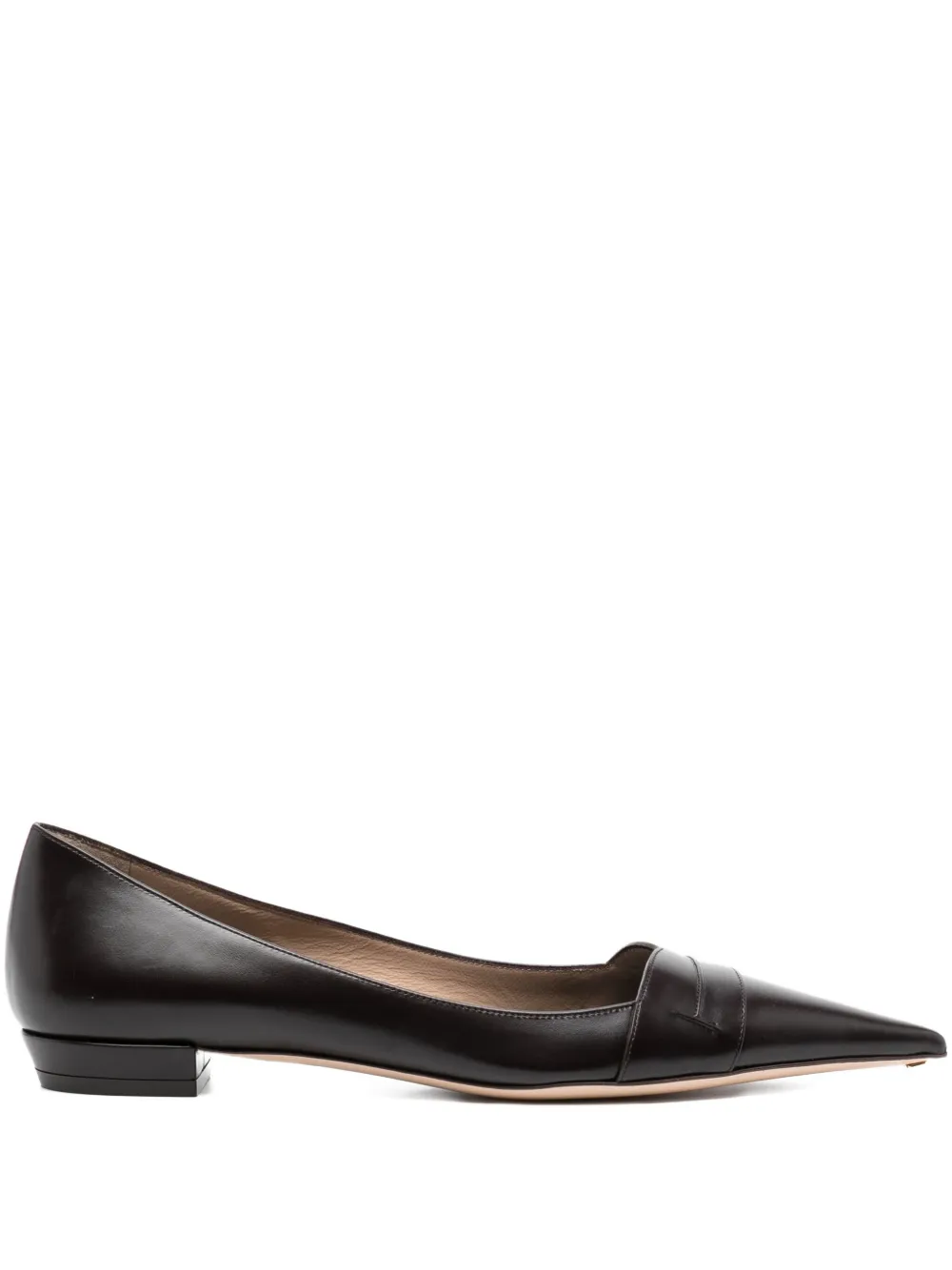 Tom Ford Eva Flat Pumps In Brown