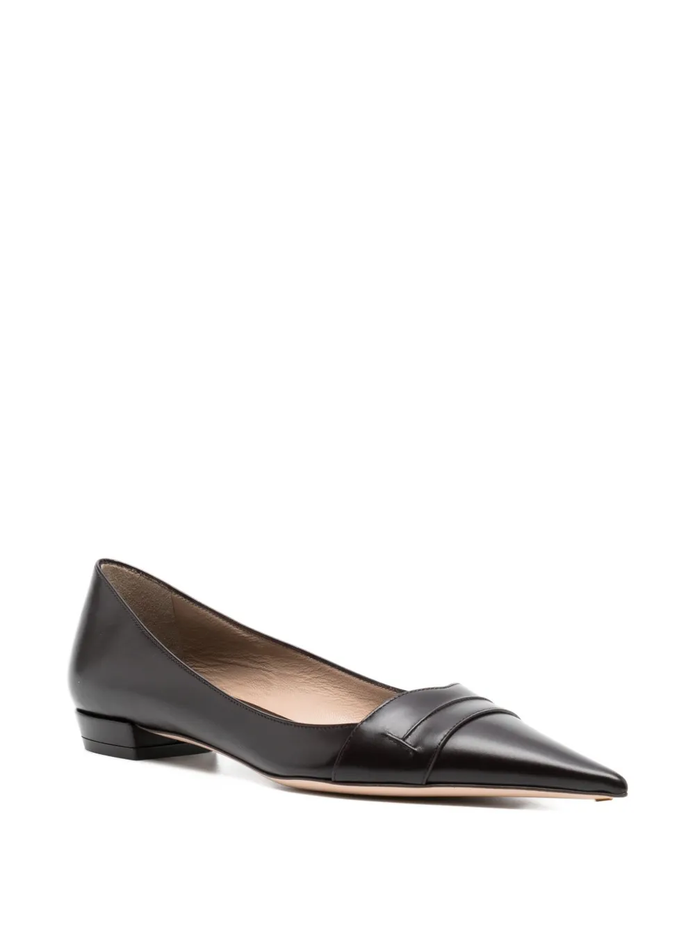 Tom Ford Eva Flat Pumps In Brown