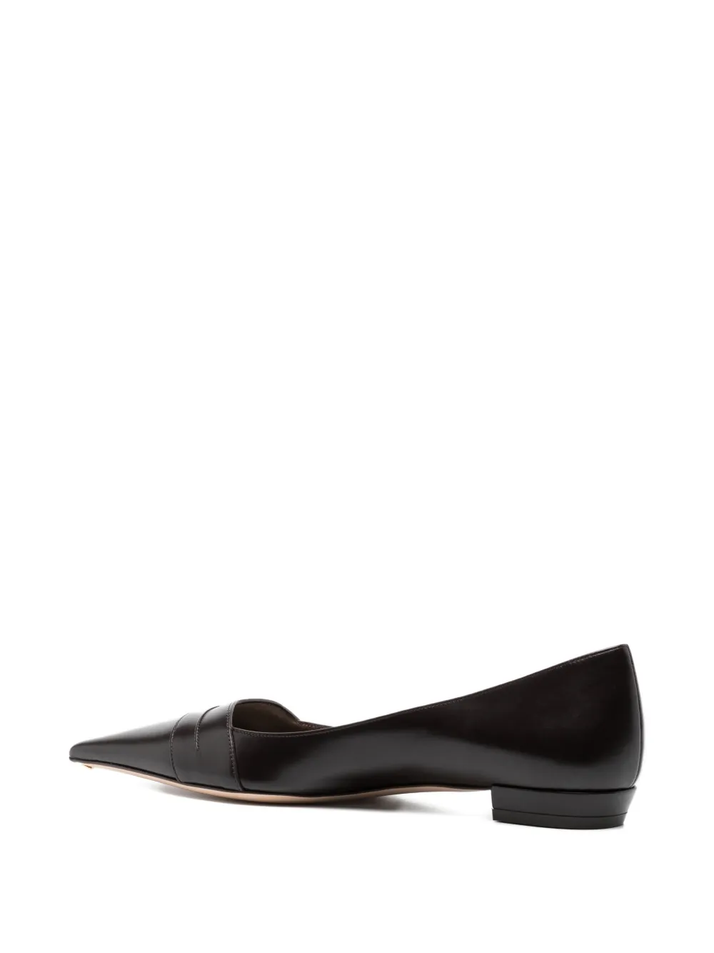 Tom Ford Eva Flat Pumps In Brown