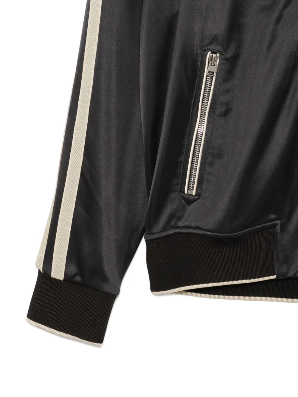 TOM FORD Jack met contrasterende afwerking Zwart