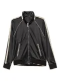 TOM FORD contrast-trim jacket - Black