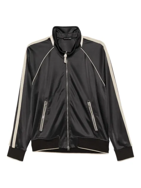 TOM FORD contrast-trim jacket 