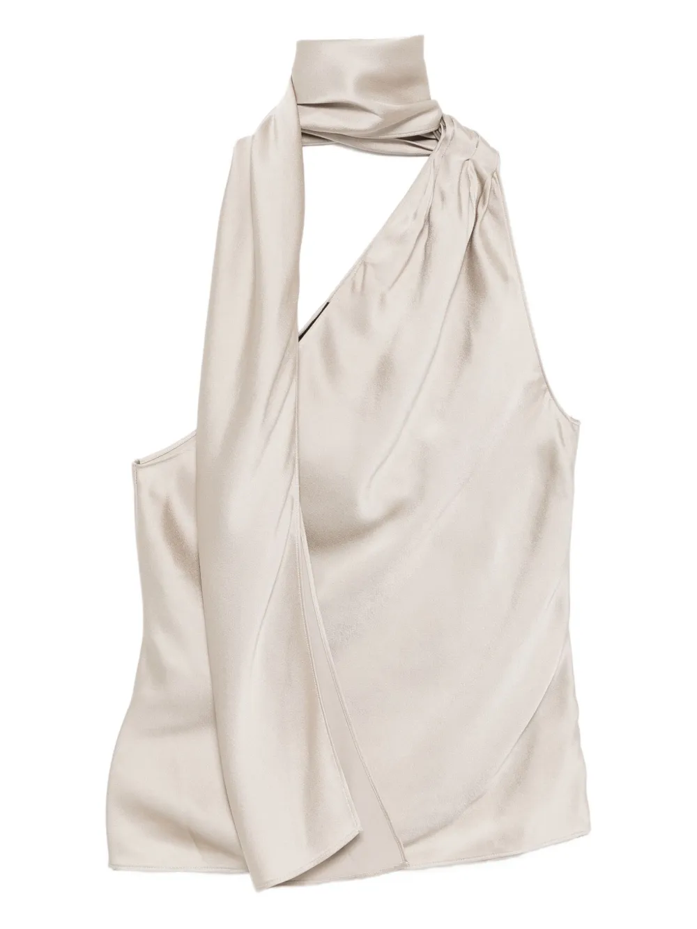TOM FORD Asymmetrische top Zilver