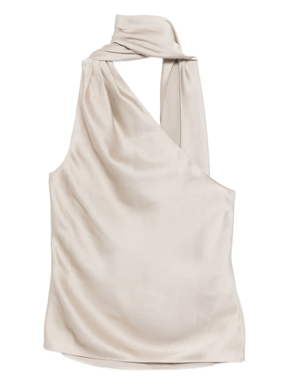 TOM FORD Asymmetrische top Zilver