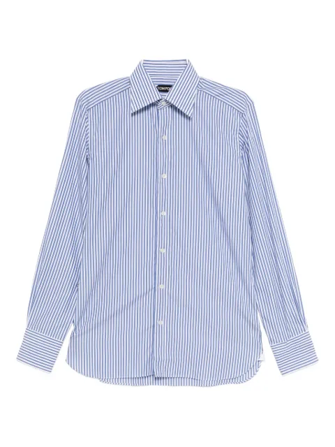 TOM FORD camisa con rayas estampadas