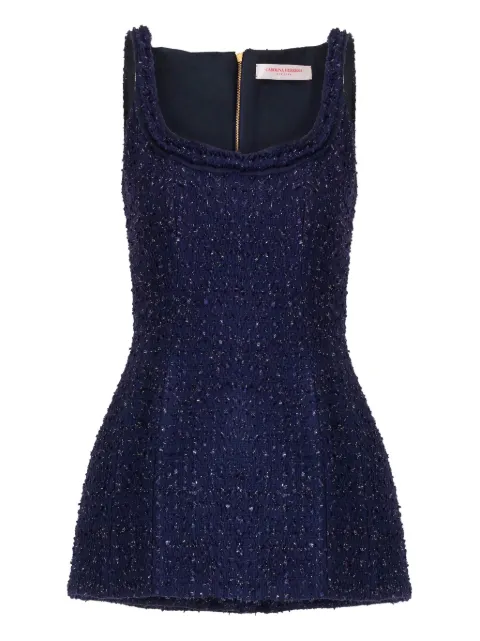Carolina Herrera tweed top
