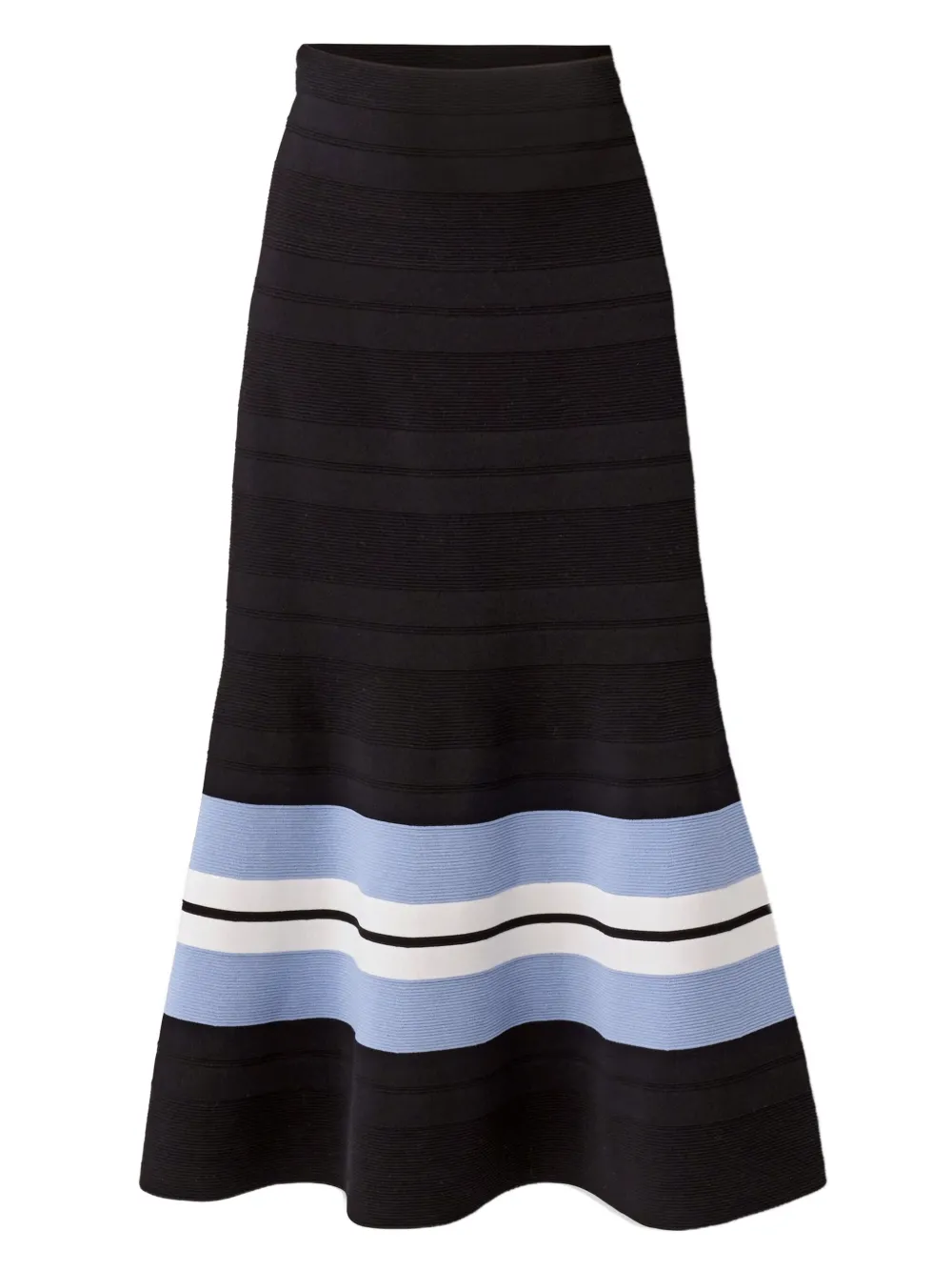 Carolina Herrera Striped Midi Skirt