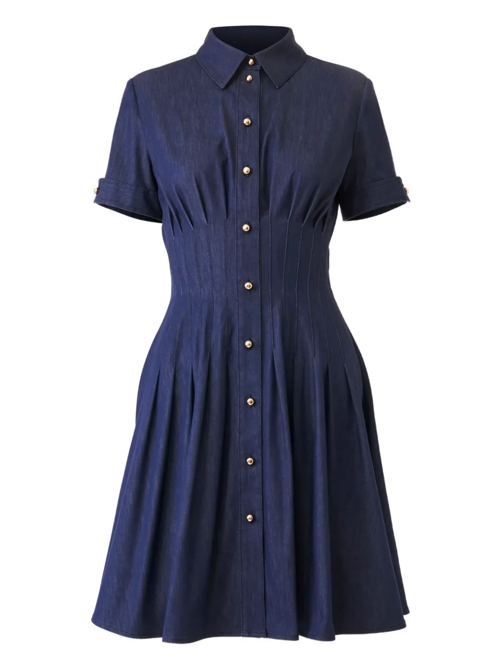 Carolina Herrera Denim mini-jurk Blauw