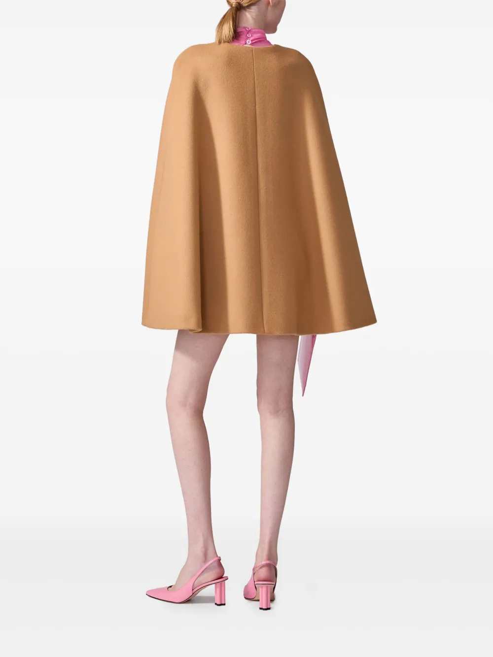 Carolina Herrera Wollen cape Beige