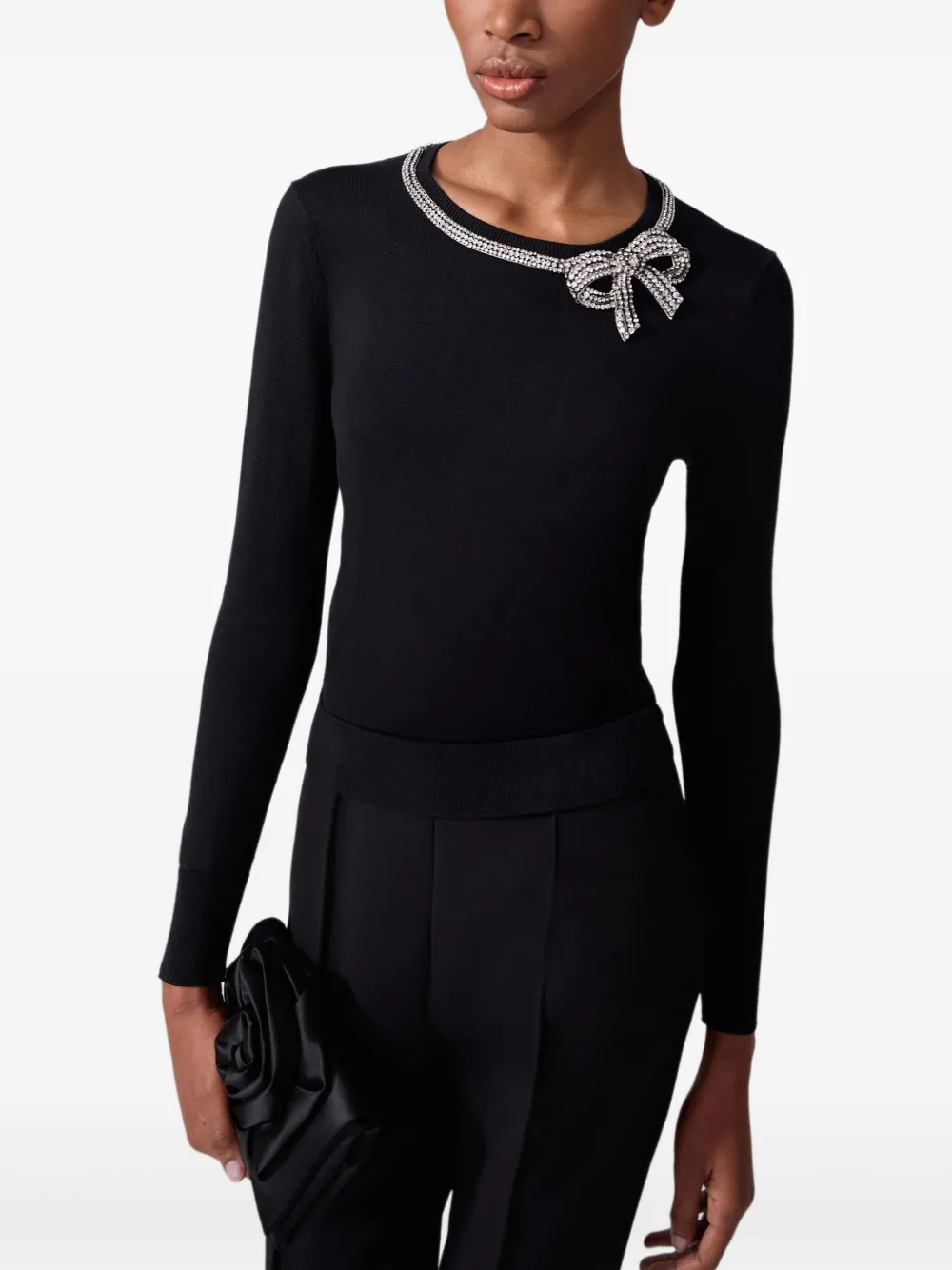 Carolina Herrera Emilie broek Zwart