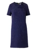 Carolina Herrera tweed midi dress - Blue