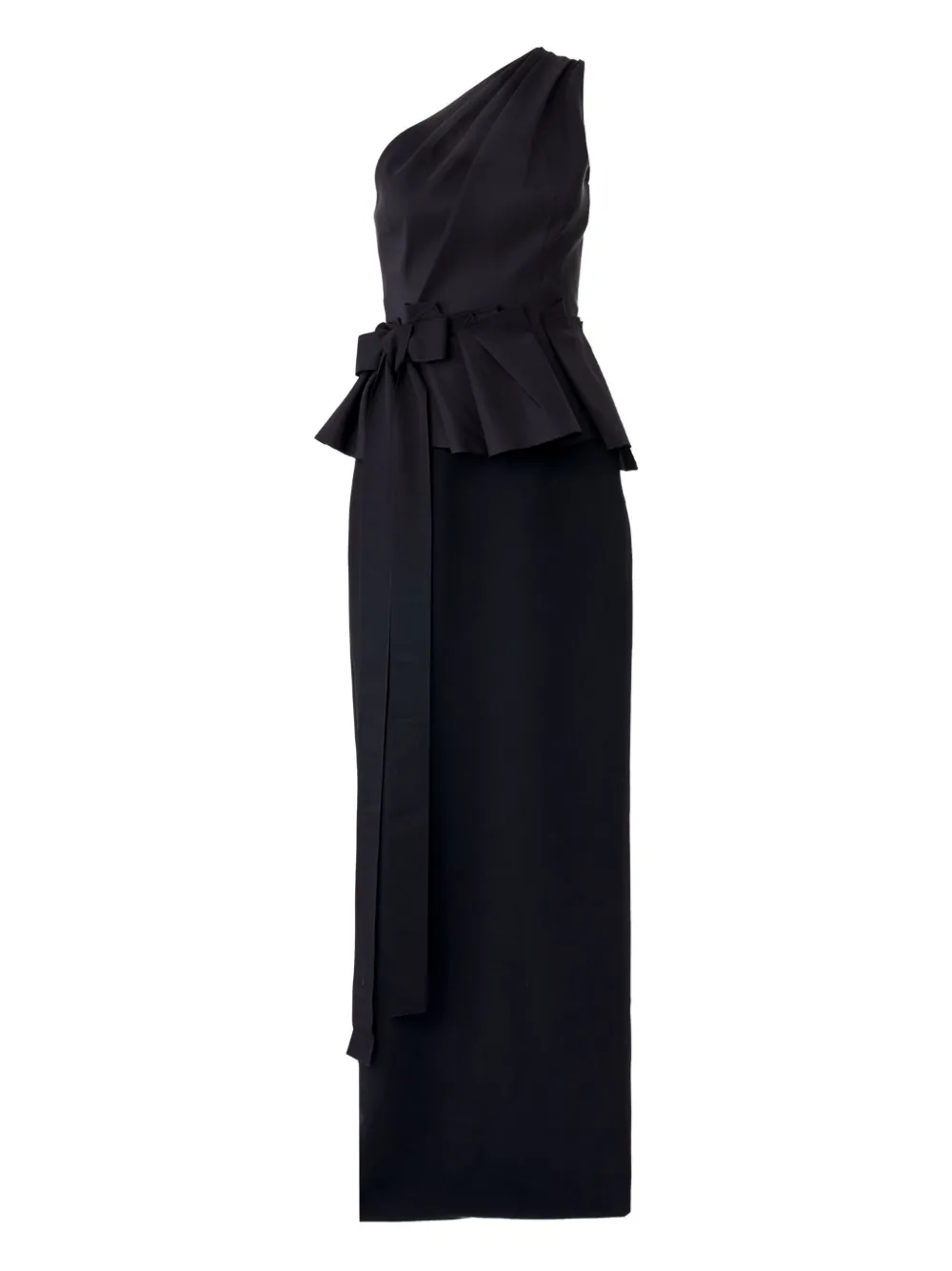 Carolina Herrera Avondjurk met strikdetail Zwart